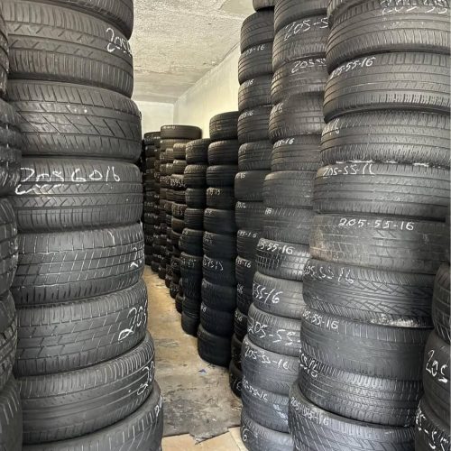Fairly Used Passenger Car Tires (Grade A/B Balanced Tread Depth)