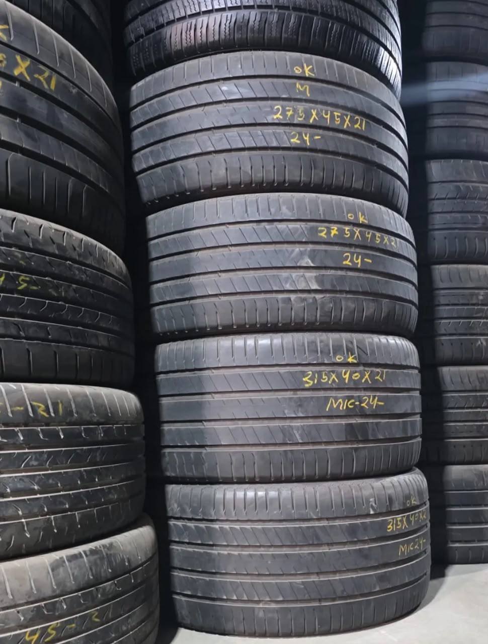 photo_5251633581895918295_y SUV Fairly Used Passenger Tires Grade A/B High Tread Depth - Image 1